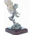 Focused Eagle Statue (10")